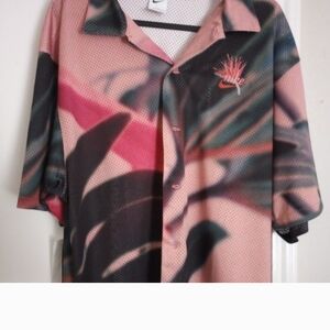Nike Multicolor Tropical Button-Up Shirt